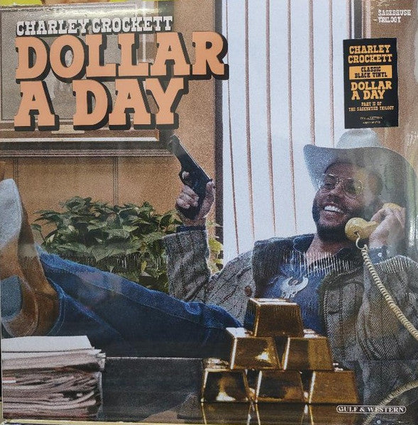 Charley Crockett : Dollar A Day (LP, Album)