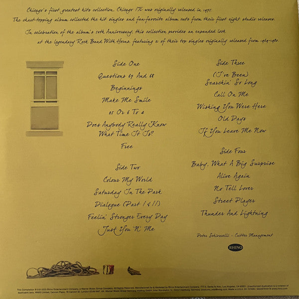 Chicago : Chicago IX 50th Anniversary Expanded Greatest Hits  (2xLP, Comp)