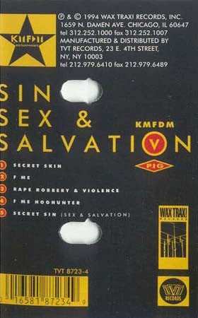 KMFDM vs. Pig : Sin Sex & Salvation (Cass, EP)