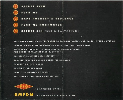 KMFDM vs. Pig : Sin Sex & Salvation (Cass, EP)