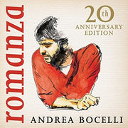 the album cover for Andrea Bocelli - Romanza: 20th Anniversary Edition