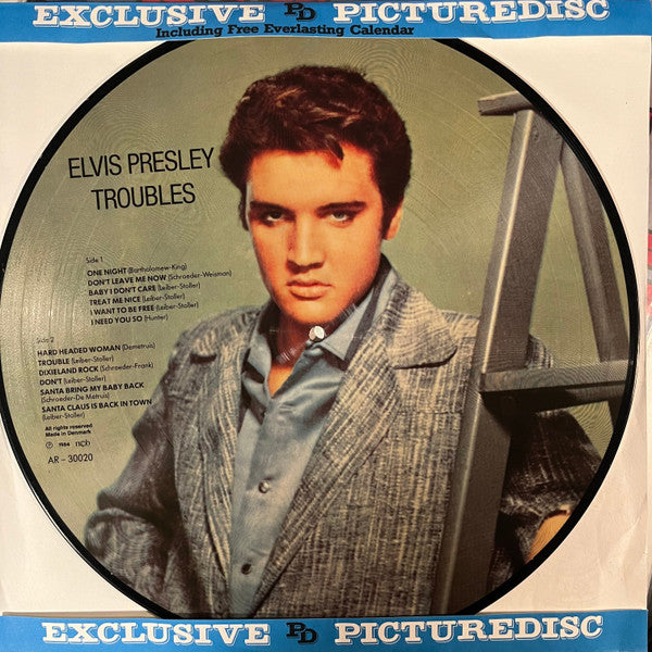 Elvis Presley : Troubles (LP, Comp, Pic)