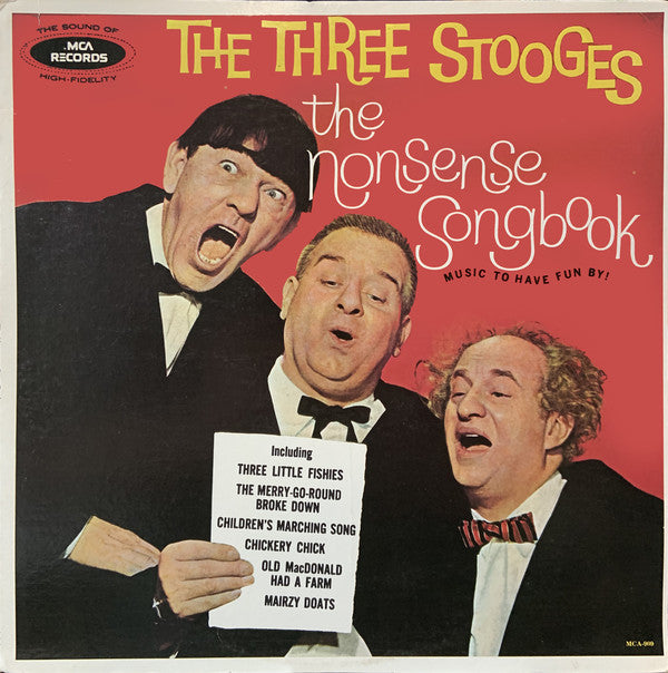 The Three Stooges : The Nonsense Songbook (LP, Album, RE)