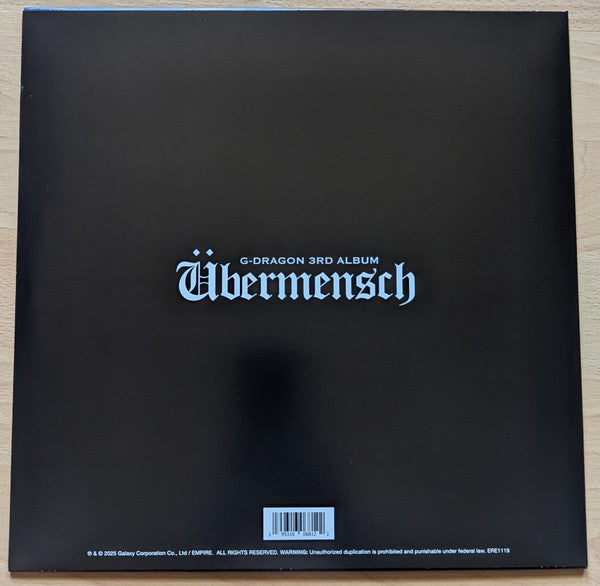 G-Dragon : Übermensch (LP, Album, Rai)