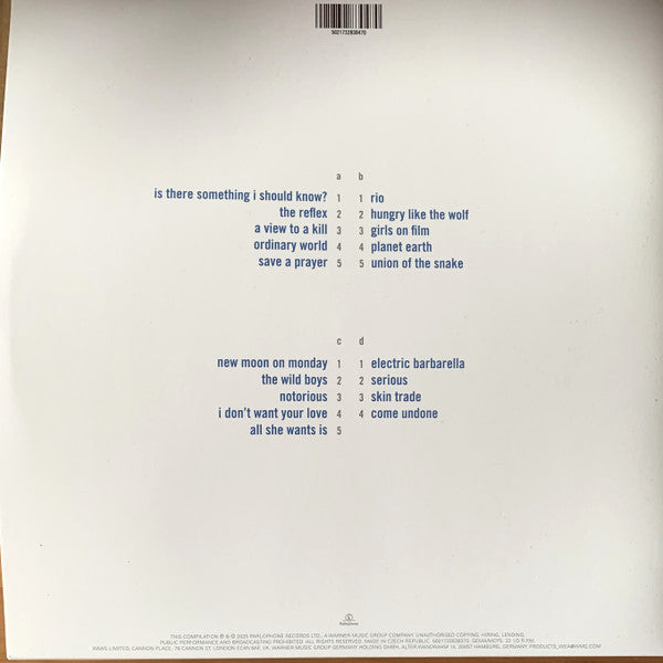 Buy Duran Duran : Greatest (2xLP, Comp, RE, RM) Online for a great