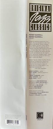 Kenny Burrell : Kenny Burrell (LP, Album, Mono, RE, 180)