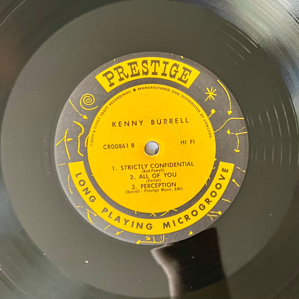 Kenny Burrell : Kenny Burrell (LP, Album, Mono, RE, 180)