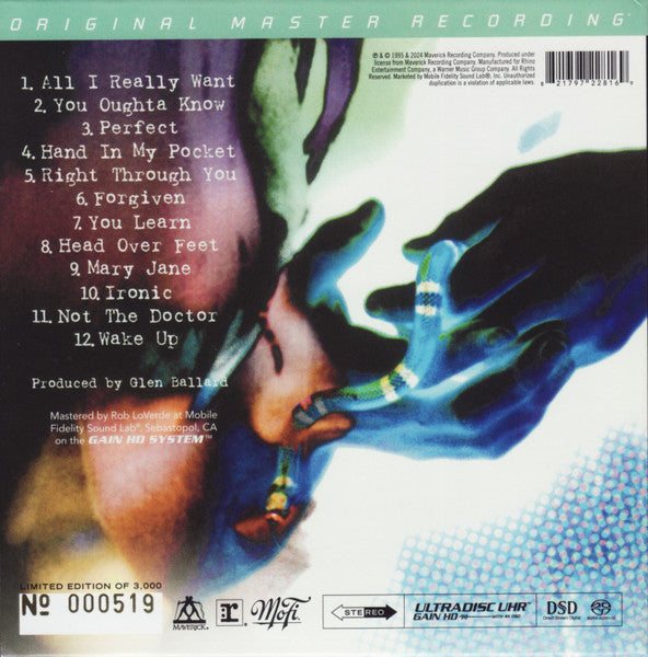 Alanis Morissette : Jagged Little Pill (SACD, Hybrid, Album, Ltd, Num, RE, RM, Dig)