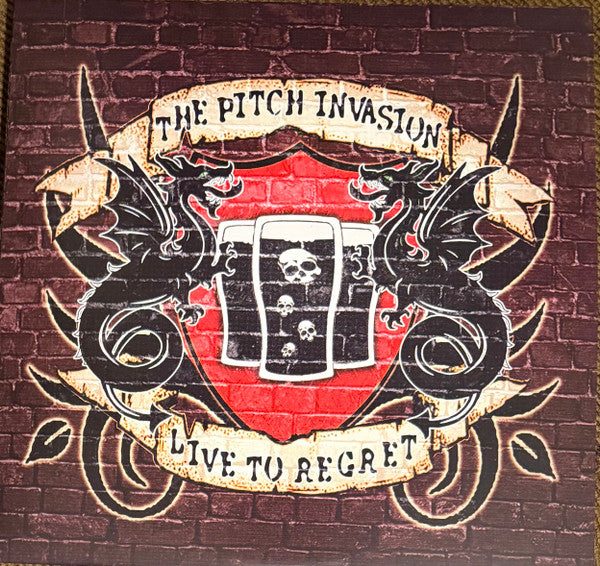 The Pitch Invasion : Live To Regret (LP, Ltd, Whi)