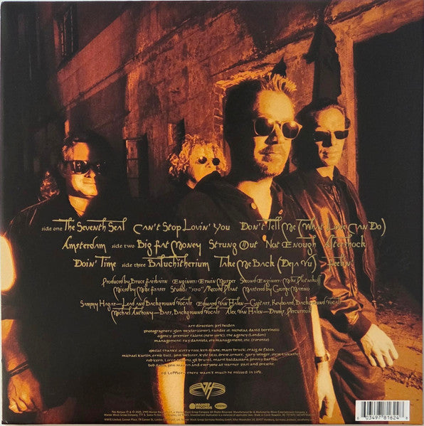 Van Halen : Balance (LP, Album, RE, RM + LP, S/Sided, Album, Etch, RE, )