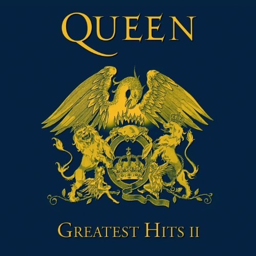 the album cover for Queen - Greatest Hits II: Remastered [Import 2 LP]