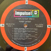 Yusef Lateef : A Flat, G Flat And C (LP, Album, RP)