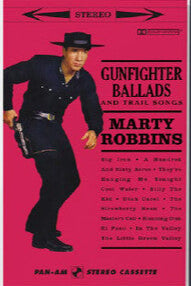 Marty Robbins : Gunfighter Ballads And Trail Songs (Cass, Album, RE, Bon)
