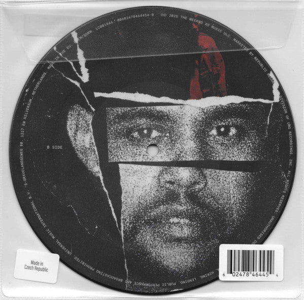 The Weeknd : Can't Feel My Face / Earned It (7", Single, Pic)