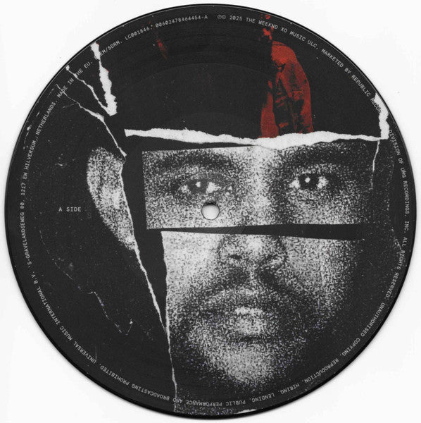 The Weeknd : Can't Feel My Face / Earned It (7", Single, Pic)