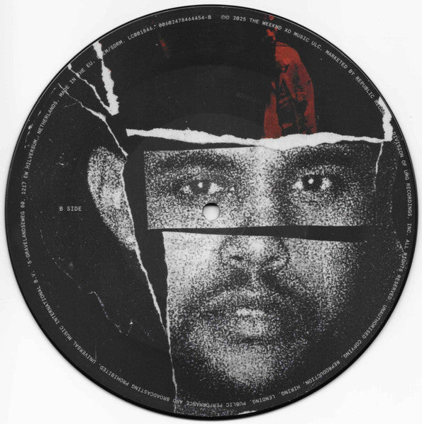 The Weeknd : Can't Feel My Face / Earned It (7", Single, Pic)
