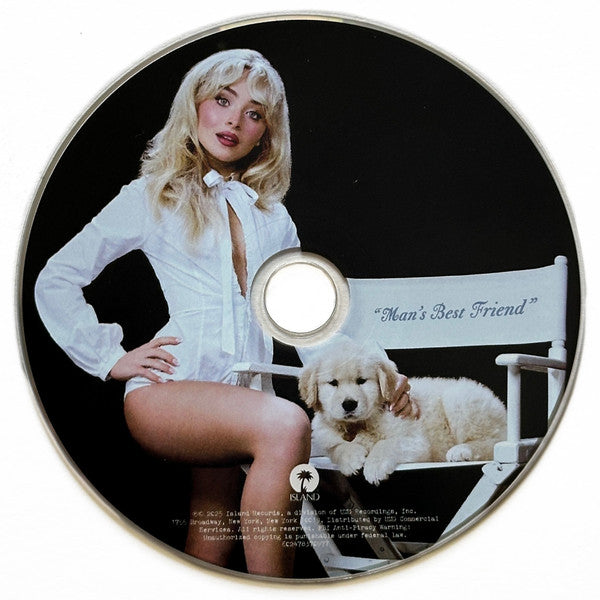 Sabrina Carpenter : Man's Best Friend (CD, Album, Sig)