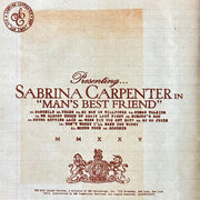 Sabrina Carpenter : Man's Best Friend (CD, Album, Sig)