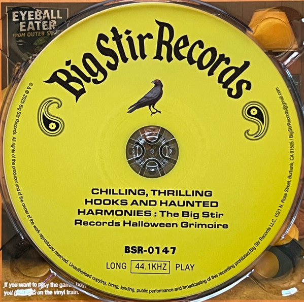 Various : Chilling, Thrilling Hooks And Haunted Harmonies - A Big Stir Records Halloween Grimoire (CD, Comp)