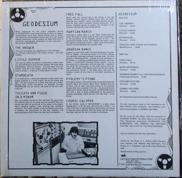 Geodesium : Geodesium (LP, Album)