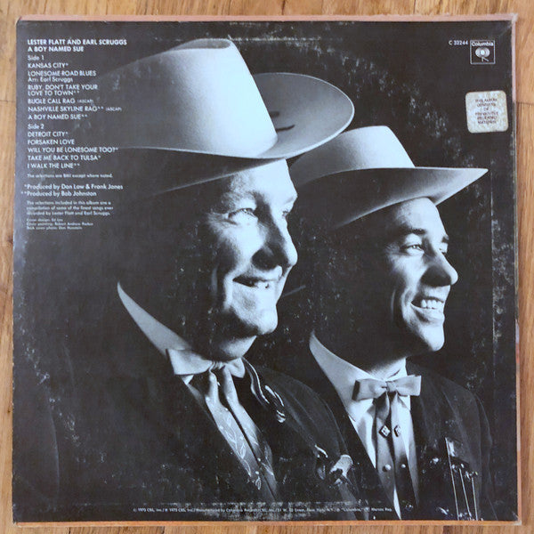 Lester Flatt And Earl Scruggs* : A Boy Named Sue (LP, Album, Comp)