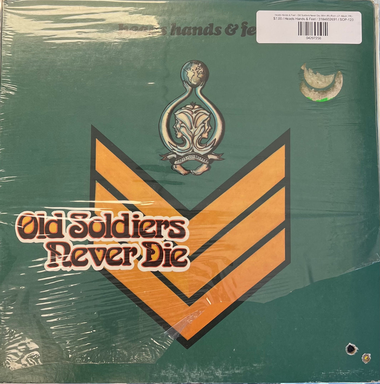 Heads Hands & Feet - Old Soldiers Never Die (Mint (M)) Rock (LP, Album, PR)