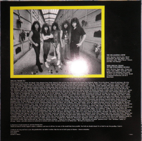 Helstar : A Distant Thunder (LP, Album)