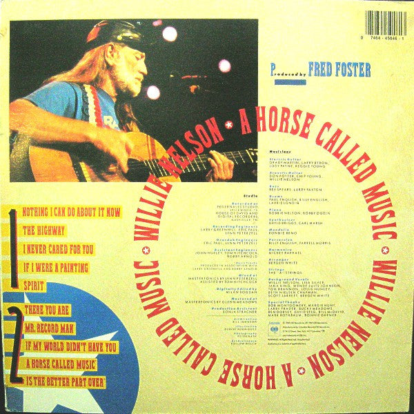 Willie Nelson : A Horse Called Music (LP, Album)