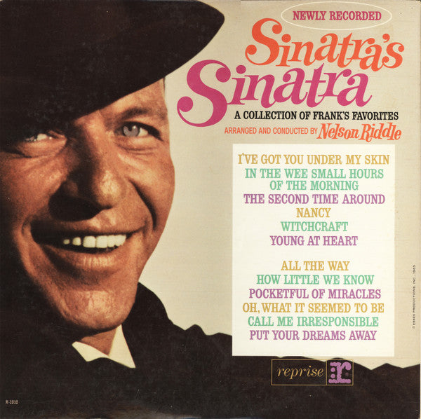 Frank Sinatra : Sinatra's Sinatra (LP, Album, Mono, San)