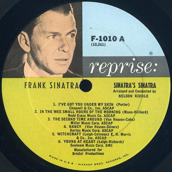 Frank Sinatra : Sinatra's Sinatra (LP, Album, Mono, San)