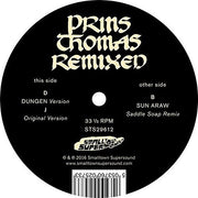 the album cover for Prins Thomas - Dungen/Sun Araw Remixes