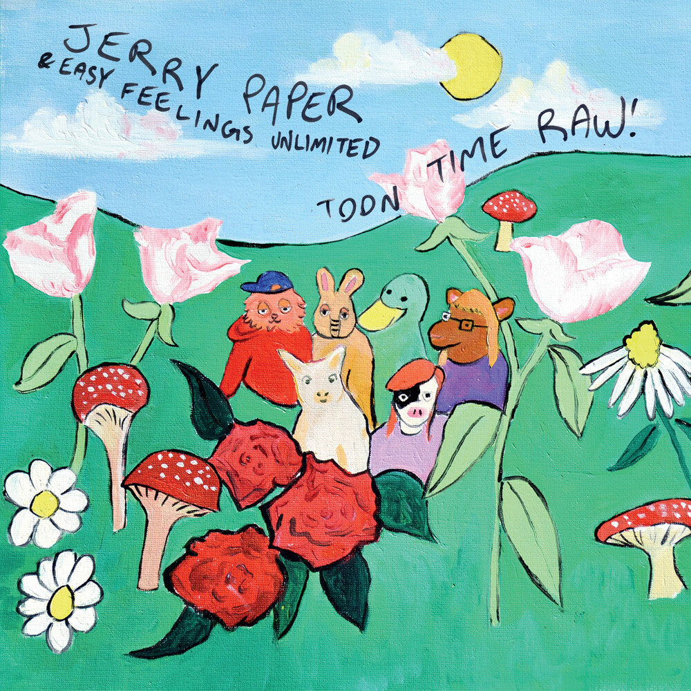the album cover for Jerry Paper - Toon Time Raw (Purp)