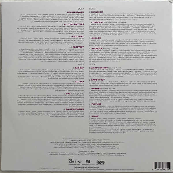 Justin Bieber : Journals (Expanded Edition) (2xLP, Comp, Lim)