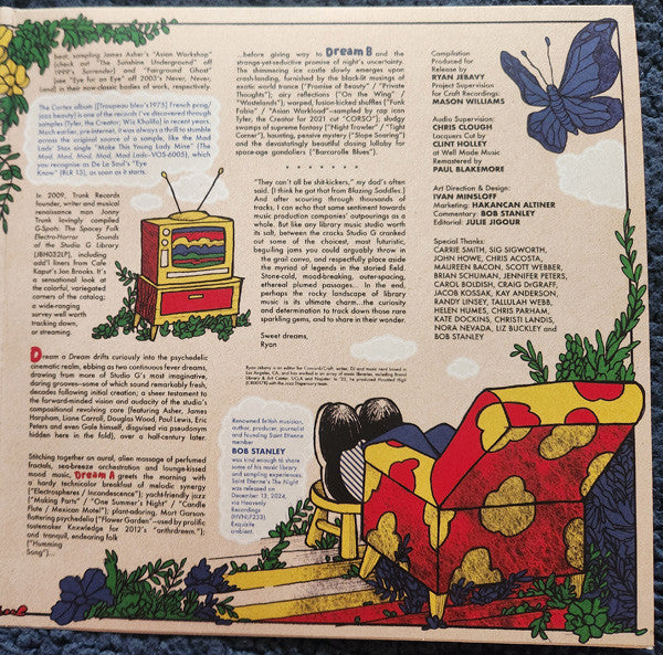 Various : Dream A Dream With Studio G: Cratedigger's Archive (1970-2009) (LP, Comp, Ltd, RM, Red)