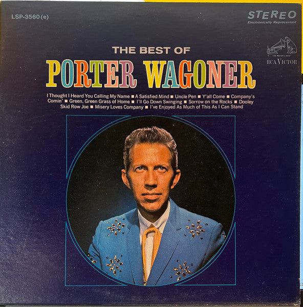 Porter Wagoner : The Best Of Porter Wagoner (LP, Comp, Ind)