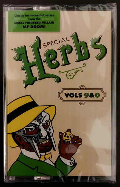 Metal Fingers : Special Herbs Vol. 9 & 0 (Cass, RE)