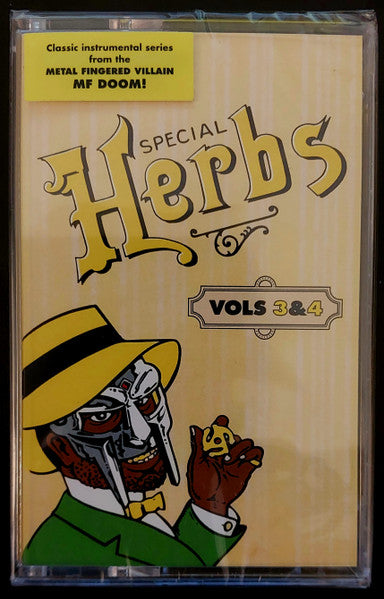 Metal Fingers : Special Herbs Vol. 3 & 4 (Cass, Comp, RE)