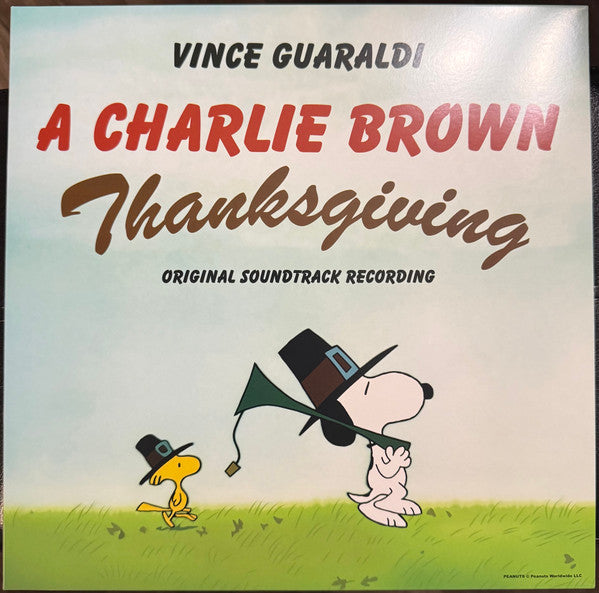 Vince Guaraldi : A Charlie Brown Thanksgiving (Original Soundtrack Recording) (LP, Album, RE, Ind)