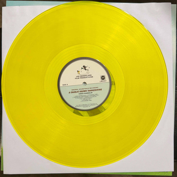 Vince Guaraldi : A Charlie Brown Thanksgiving (Original Soundtrack Recording) (LP, Album, RE, Ind)