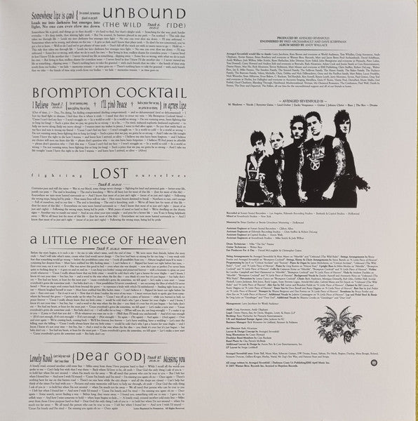 Avenged Sevenfold : Avenged Sevenfold (2xLP, Album, Ltd, RE, Gat)