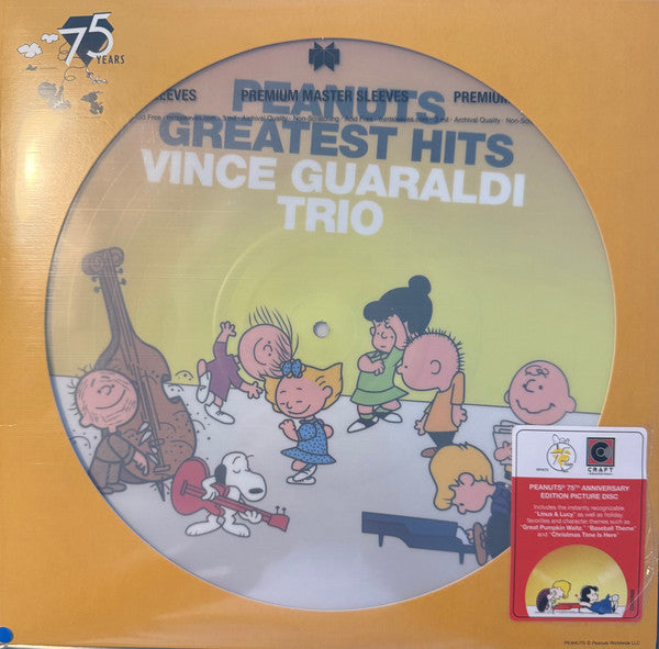 Vince Guaraldi Trio : Peanuts Greatest Hits (LP, Comp, Pic, RE, 75t)