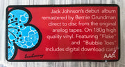 Jack Johnson : Brushfire Fairytales (LP, Album, RE, RM, 180)