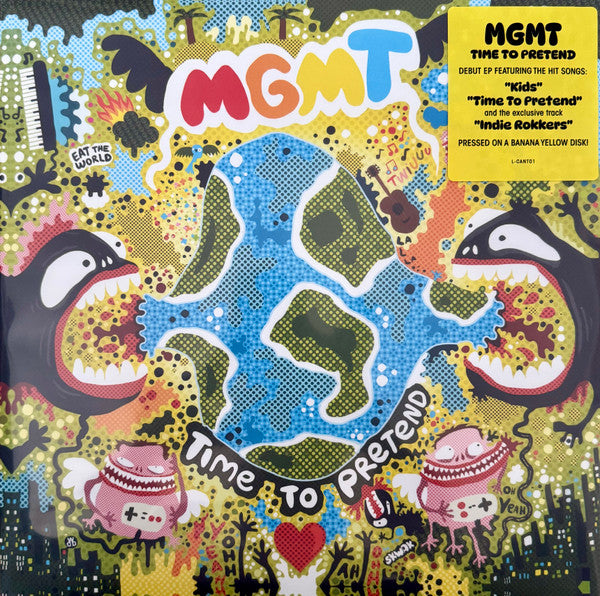 MGMT : Time To Pretend (12", EP, Ban)