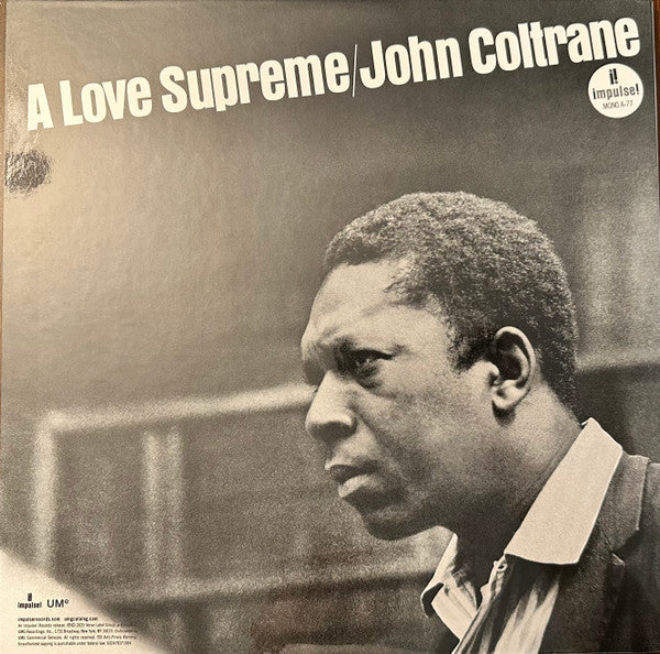 John Coltrane : A Love Supreme (LP, Album, Mono, RE, Gat)