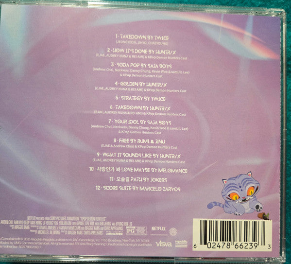 Various : KPop Demon Hunters (Soundtrack from the Netflix Film) (CD, Album)