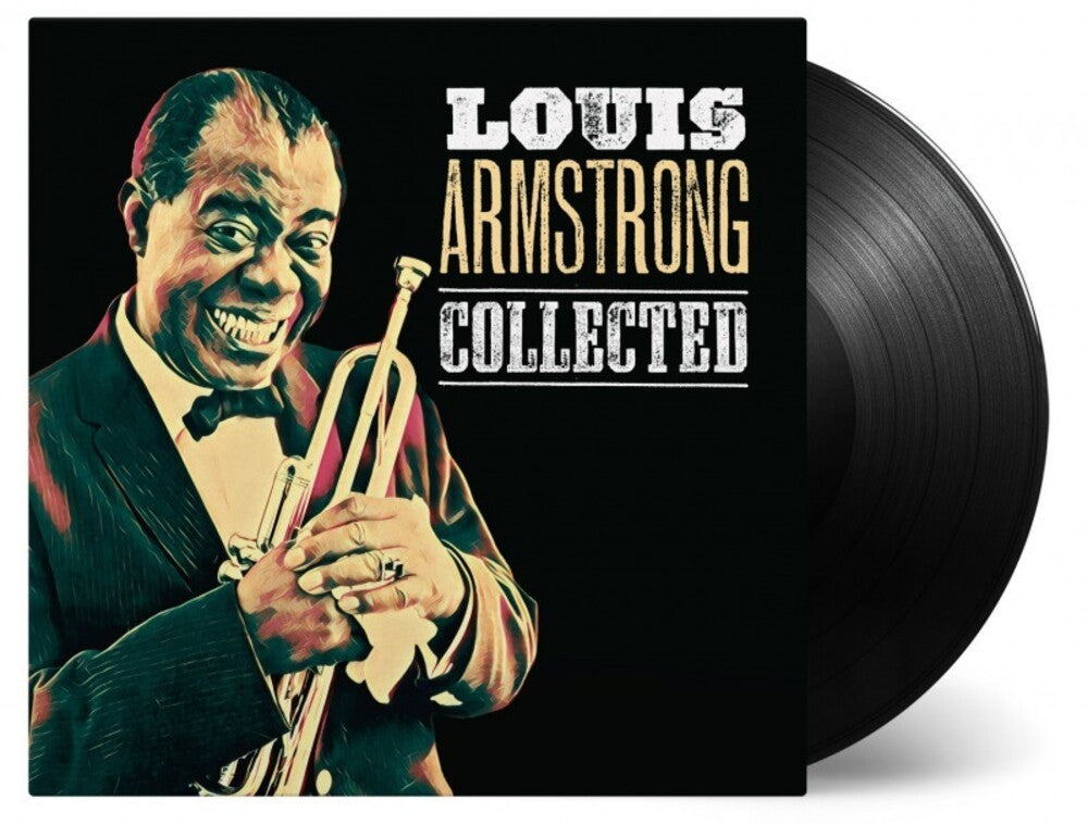 the album cover for Louis Armstrong - Collected