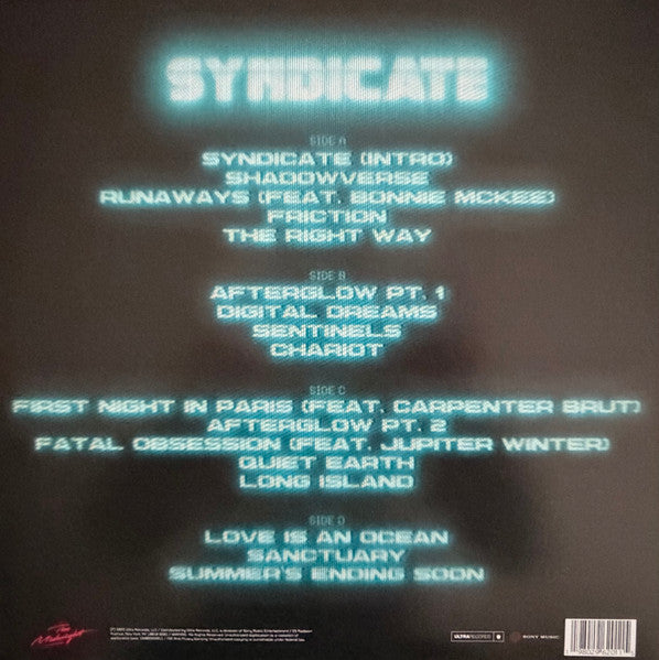The Midnight (2) : Syndicate (2xLP, Album, Ear)