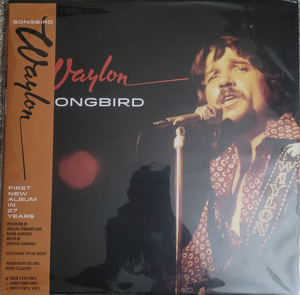 Waylon Jennings : Songbird (LP, Ltd, Tig)