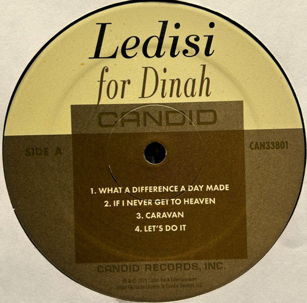 Ledisi : Ledisi for Dinah (LP, Album)