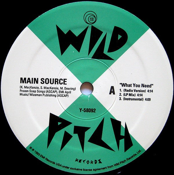 Main Source : What You Need / Merrick Blvd. (12")